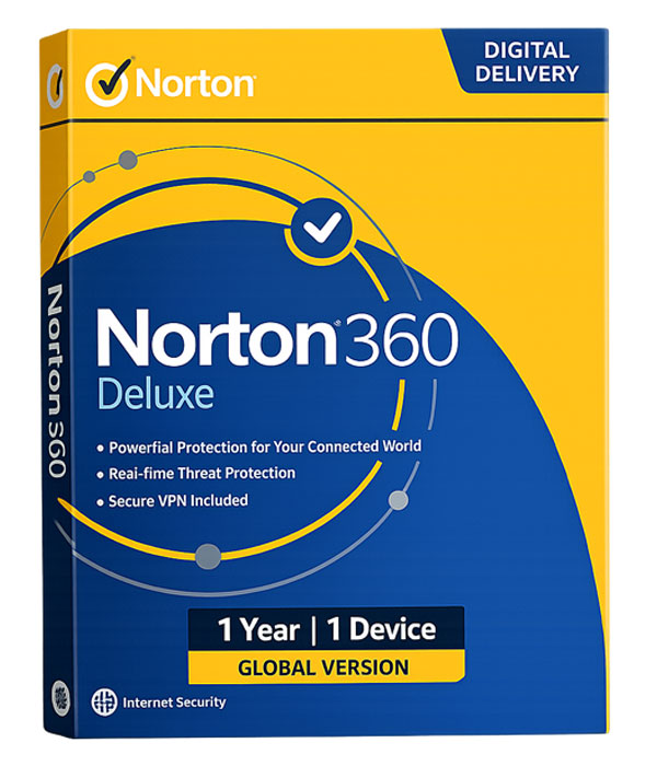 Norton 360 Deluxe 1 Year 1 Device